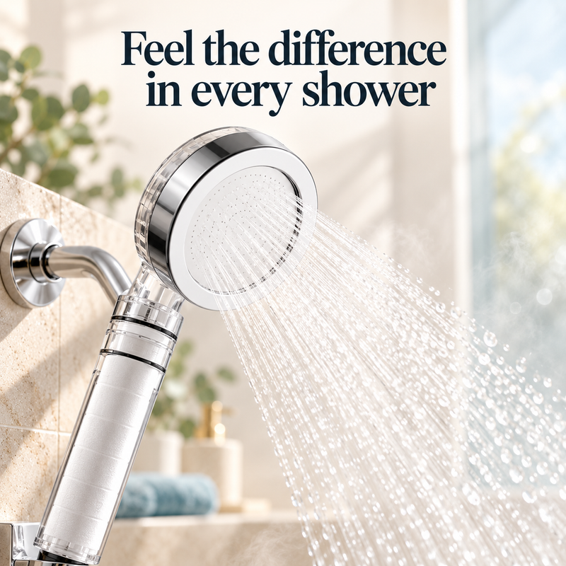 A better shower starts with the water.