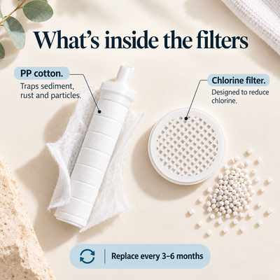 Aqora Filtered Shower Head
